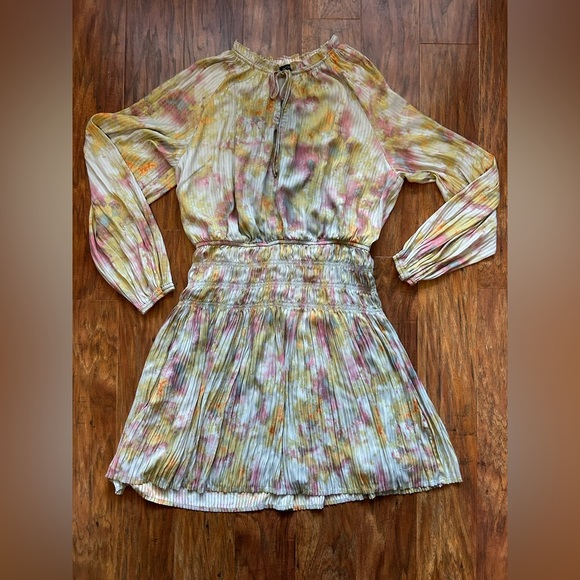 Current Air Dresses & Skirts - Current Air Midi Dress Women’s Size Large Dress Multicolor Boho Stretch